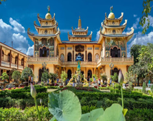 Phương Liên Tịnh Xứ Chùa Đại Ninh.