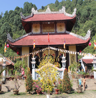 Chùa Trung Phú - Xã Tà Lài, Đồng Nai