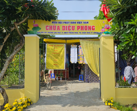 Chùa Diệu Phong - Phường An Thắng, Đà Nẵng