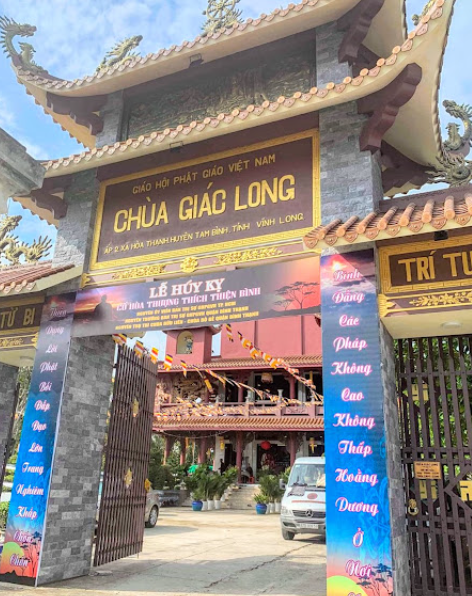 Chùa Giác Long - xã Hòa Hiệp, Vĩnh Long