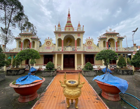 Chùa Tiên Châu (Tiên Châu Tự  - còn có tên là chùa Di Đà) - xã An Bình, Vĩnh Long