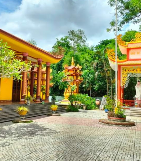 Chùa Liên Hoa Tu Viện - xã Đôn Châu, Vĩnh Long
