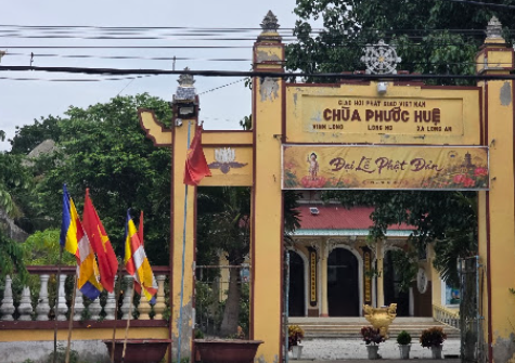 Chùa Phước Huệ - xã Long Hồ, Vĩnh Long