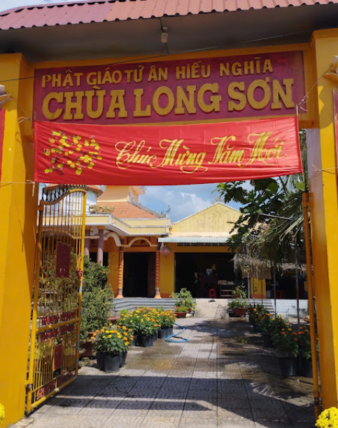 Chùa Long Sơn  (Đạo Tứ Ân Hiếu Nghĩa) - xã An Bình, Vĩnh Long