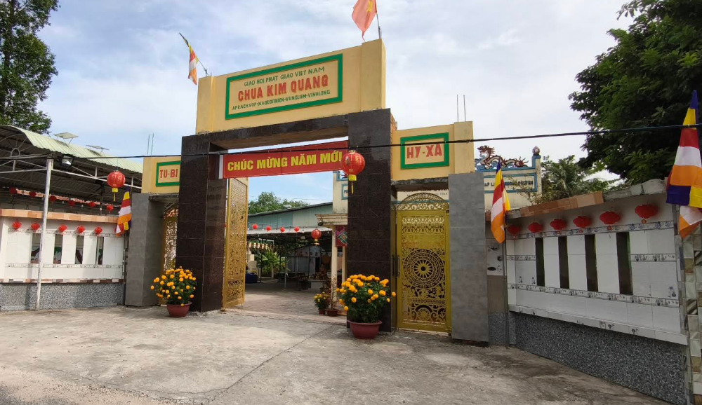 Chùa Kim Quang - xã Quới Thiện, Vĩnh Long