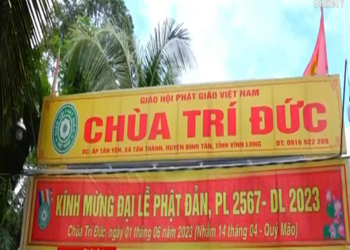 Chùa Trí Đức - xã Tân Lược, Vĩnh Long