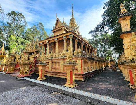 Chùa Khmer Phù Ly (1) - Phường Đông Thành, Vĩnh Long