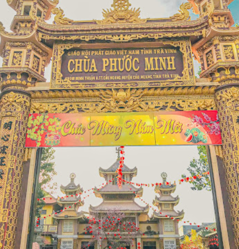 Chùa Phước Minh - xã Cầu Ngang, Vĩnh Long