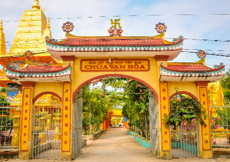 Chùa Vạn Hoà - xã Cầu Kè, Vĩnh Long