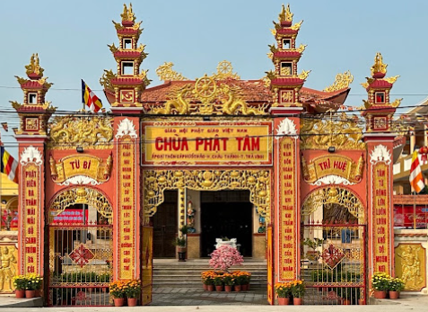 Chùa Phật Tâm - xã Hưng Mỹ, Vĩnh Long