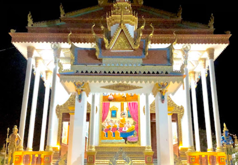 Chùa Kos Tung - xã Cù Lao Dung, Cần Thơ