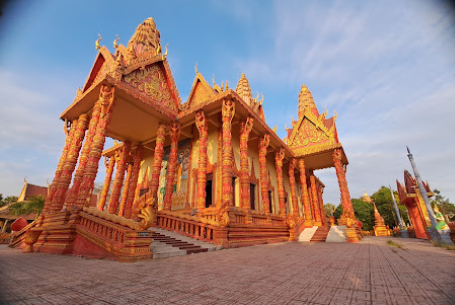 Chùa Nước Mặn (Tukpray) - xã Long Phú, Cần Thơ