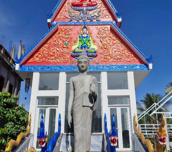 Chùa Khmer Hậu Giang (Pô Thi Răng Sây) - Phường Vị Tân, Cần Thơ