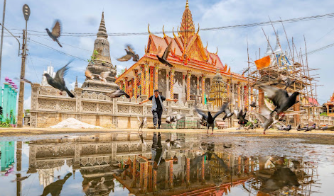 Wat Cham Pa Wonaram - xã Xuân Hòa, Cần Thơ