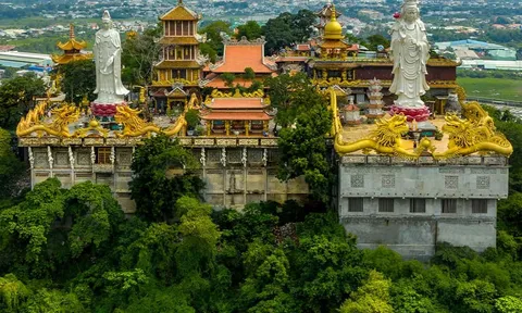 Chùa Châu Thới - Vẻ đẹp huyền bí với kiến trúc độc đáo