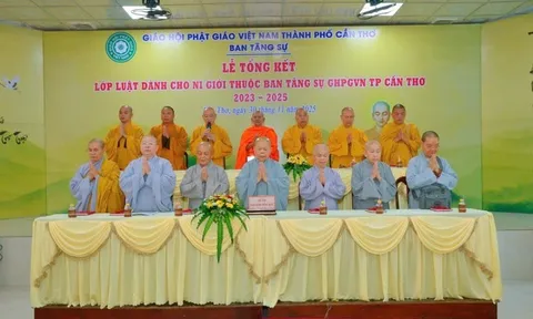 Phân ban Ni giới GHPGVN TP.Cần Thơ tổng kết Lớp luật học dành cho chư Ni