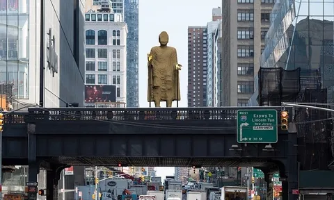 Tượng Phật của nghệ sĩ gốc Việt được trưng bày tại New York