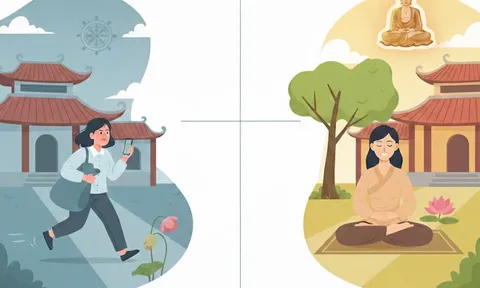 Đi chùa nhiều nhưng tâm không đổi