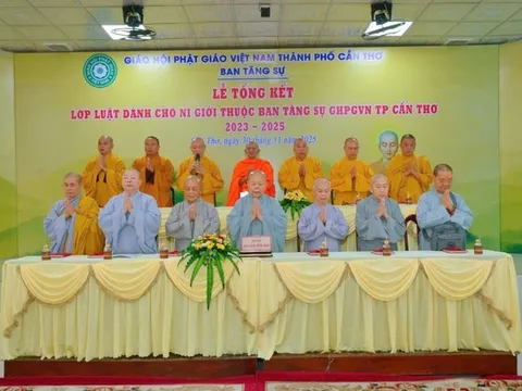 Phân ban Ni giới GHPGVN TP.Cần Thơ tổng kết Lớp luật học dành cho chư Ni