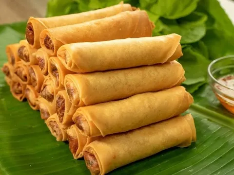 Hãy thử làm và thưởng thức món Chả giò chay