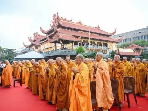 TP. Hồ Chí Minh: Trang nghiêm lễ an vị vĩnh viễn Xá lợi trái tim Bồ tát Thích Quảng Đức tại tháp Đa Bảo