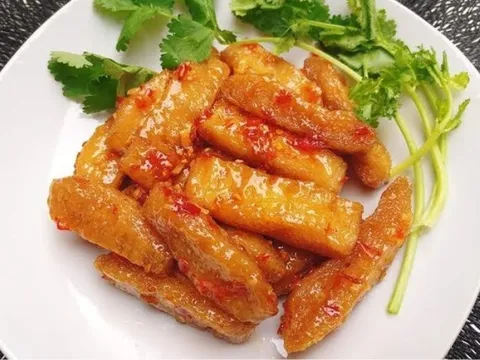 Ngon miệng với món sườn non chay chua ngọt