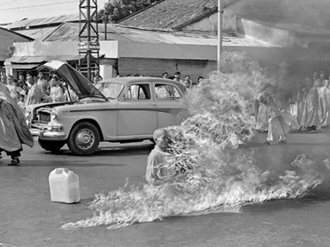 Ý nghĩa bức ảnh “Burning monk” của Malcolm Browne