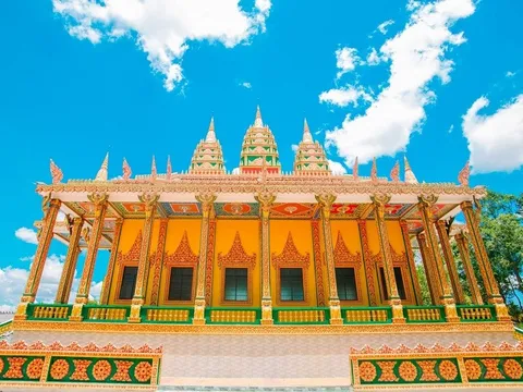 Nét đẹp kiến trúc chùa Khmer