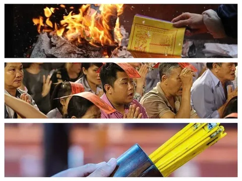 Đốt vàng mã, xin xăm, cúng sao: Những tập tục không thuộc Phật giáo